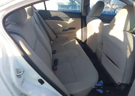 2013 Honda Civic Lx z USA, uszkodzony, nr VIN 2HGFB2F54DH563221